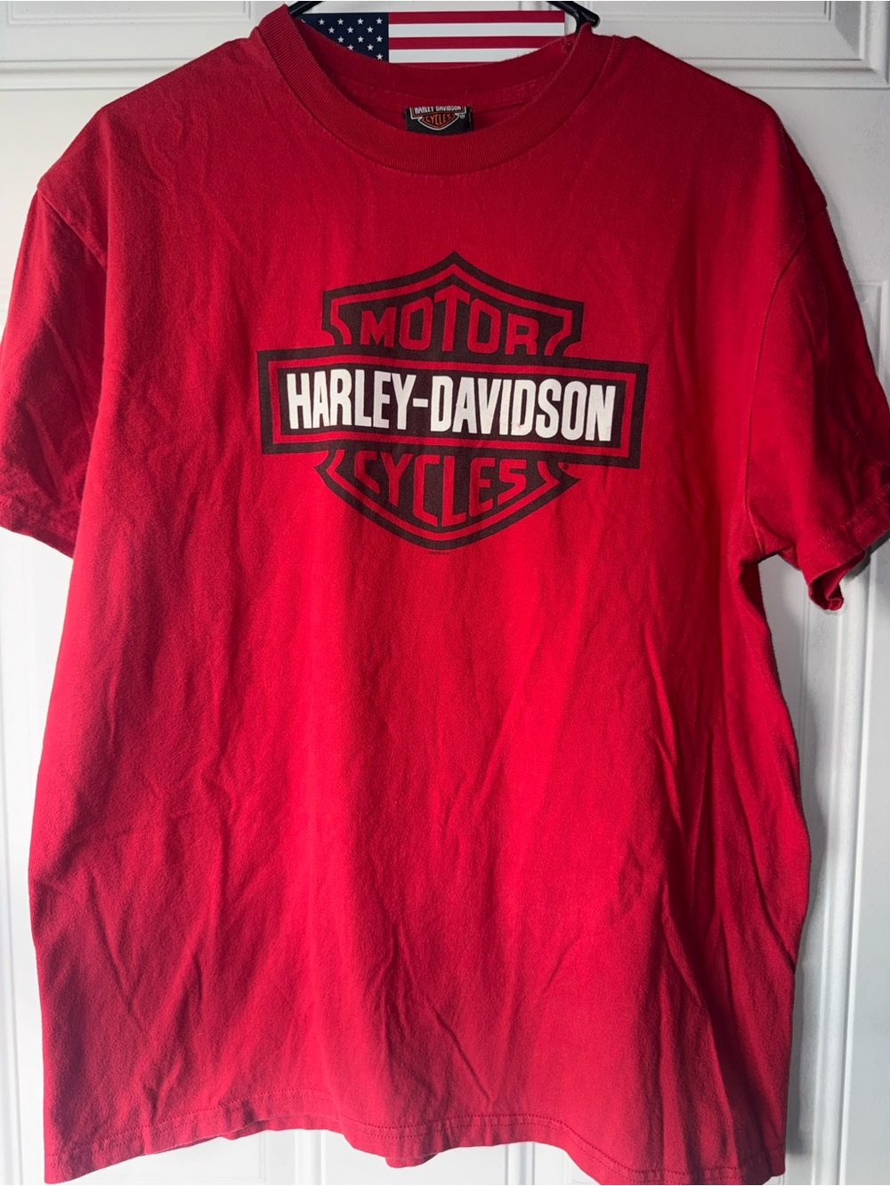 Harley-Davidson Red Logo T-Shirt - Men's L